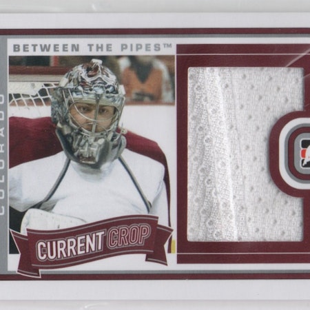 2013-14 Between the Pipes Current Crop Jerseys Silver #CC10 Semyon Varlamov (60-X312-AVALANCHE)