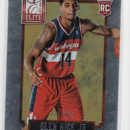 2013-14 Elite #231 Glen Rice Jr. RC (12-X305-NBAWIZARDS)