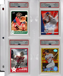 Slab Page for PSA Graded cards (10-pack)