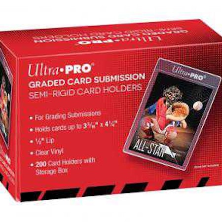 Ultra Pro Semi-Rigid 1/2" Lip Tall Sleeves (200-pack)