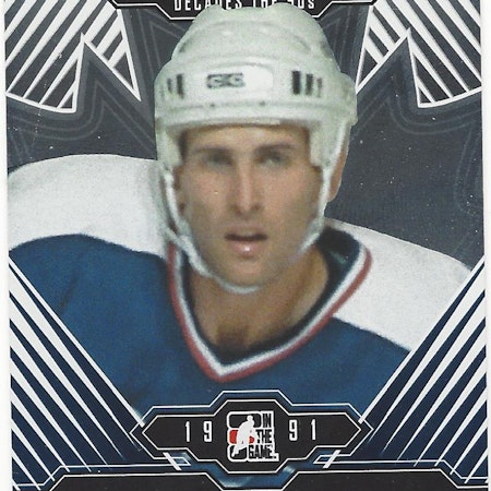 2013-14 ITG Decades 1990s #24 Tony Granato INTL (10-X96-RANGERS)