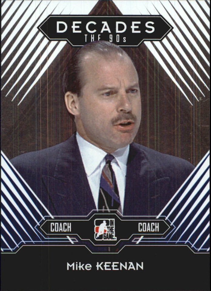 2013-14 ITG Decades 1990s #158 Mike Keenan DC (10-X56-OTHERS)