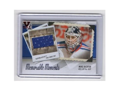 2013-14 ITG Superlative The First Six Memorable Moments Jerseys #MM05 Mike Richter (100-14x4-RANGERS)
