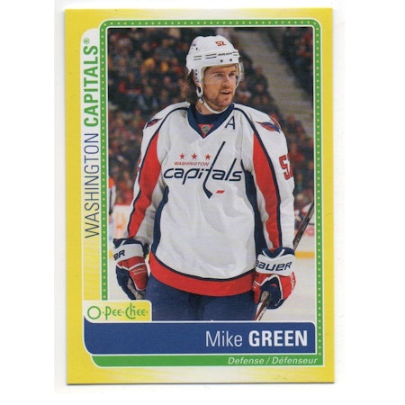 2013-14 O-Pee-Chee Stickers #SGR Mike Green (10-X209-CAPITALS)