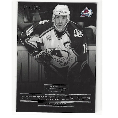 2013-14 Panini Contenders Legacies #CL14 Joe Sakic (40-X139-AVALANCHE)