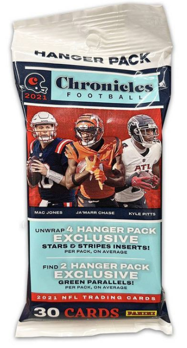 2021 Panini NFL Chronicles Football (Hanger Pack)