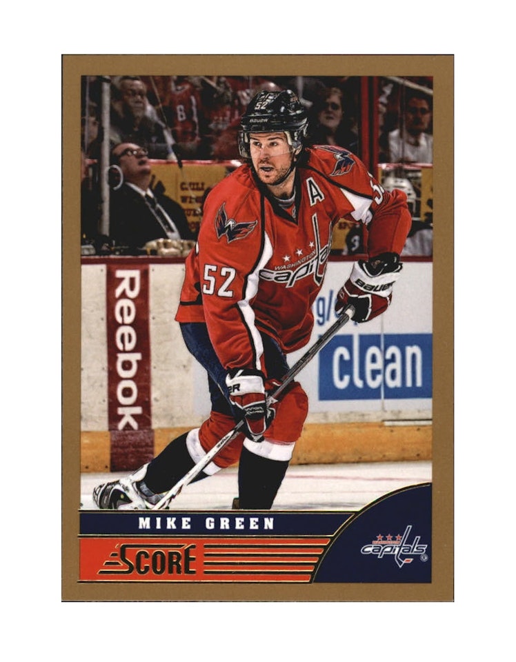 2013-14 Score Gold #515 Mike Green (10-X179-CAPITALS)
