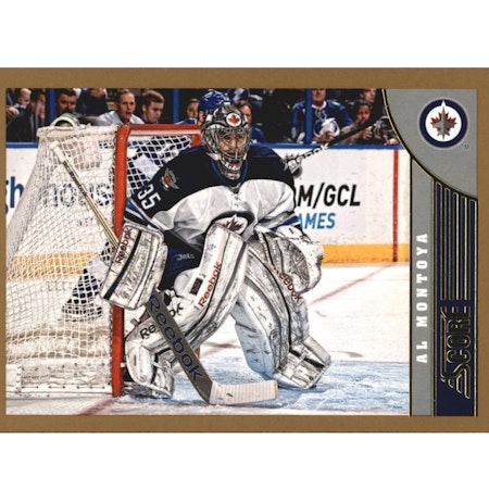 2013-14 Score Gold #548 Al Montoya (10-X178-NHLJETS)