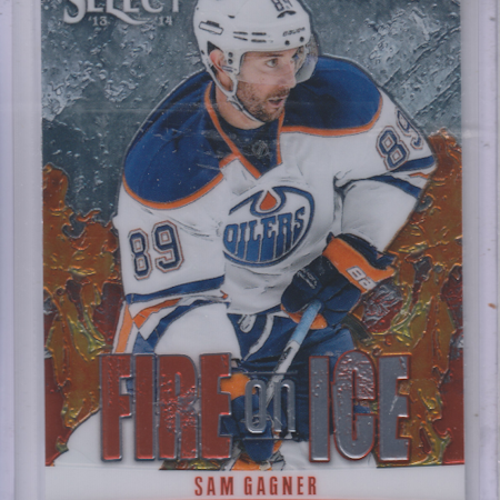 2013-14 Select Fire on Ice Stars #FS14 Sam Gagner (15-X57-OILERS)