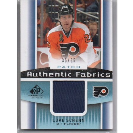 2013-14 SP Game Used Authentic Fabrics Patches #AFLS Luke Schenn (80-X187-FLYERS)