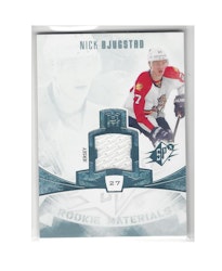 2013-14 SPx Rookie Materials #RMNB Nick Bjugstad (30-X94-NHLPANTHERS)