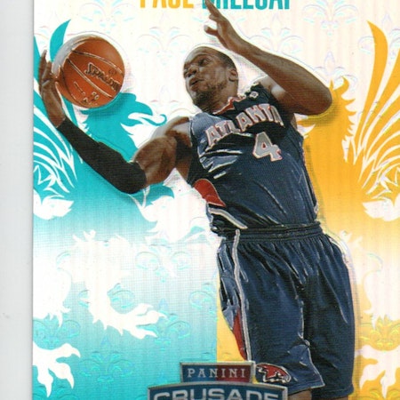 2013-14 Panini Crusade Insert Teal #39 Paul Millsap (20-X310-NBAHAWKS)