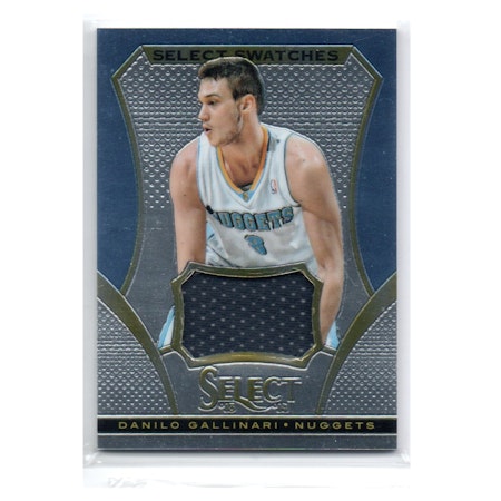 2013-14 Select Swatches #94 Danilo Gallinari (40-X273-NBANUGGETS)