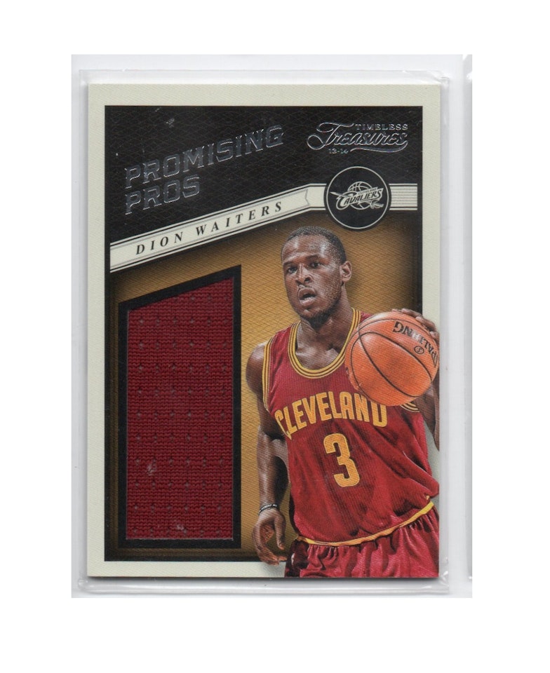 2013-14 Timeless Treasures Promising Pros Materials #14 Dion Waiters (40-X245-NBACAVALIERS)