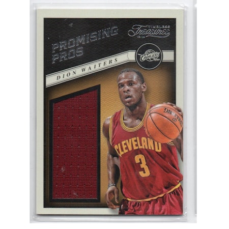 2013-14 Timeless Treasures Promising Pros Materials #14 Dion Waiters (40-X245-NBACAVALIERS)