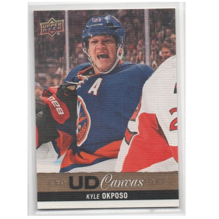 2013-14 Upper Deck Canvas #C10 Kyle Okposo (12-X194-ISLANDERS)