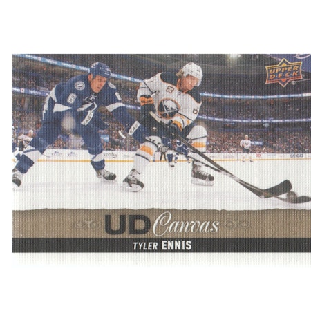 2013-14 Upper Deck Canvas #C30 Tyler Ennis (10-X190-SABRES)