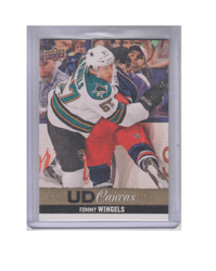 2013-14 Upper Deck Canvas #C87 Tommy Wingels (10-X192-SHARKS)