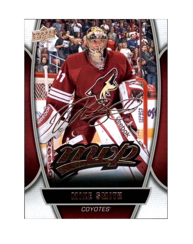 2013-14 Upper Deck MVP #20 Mike Smith (10-X178-COYOTES)