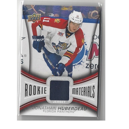 2013-14 Upper Deck Rookie Materials #RMJH Jonathan Huberdeau A (50-21x4-NHLPANTHERS)
