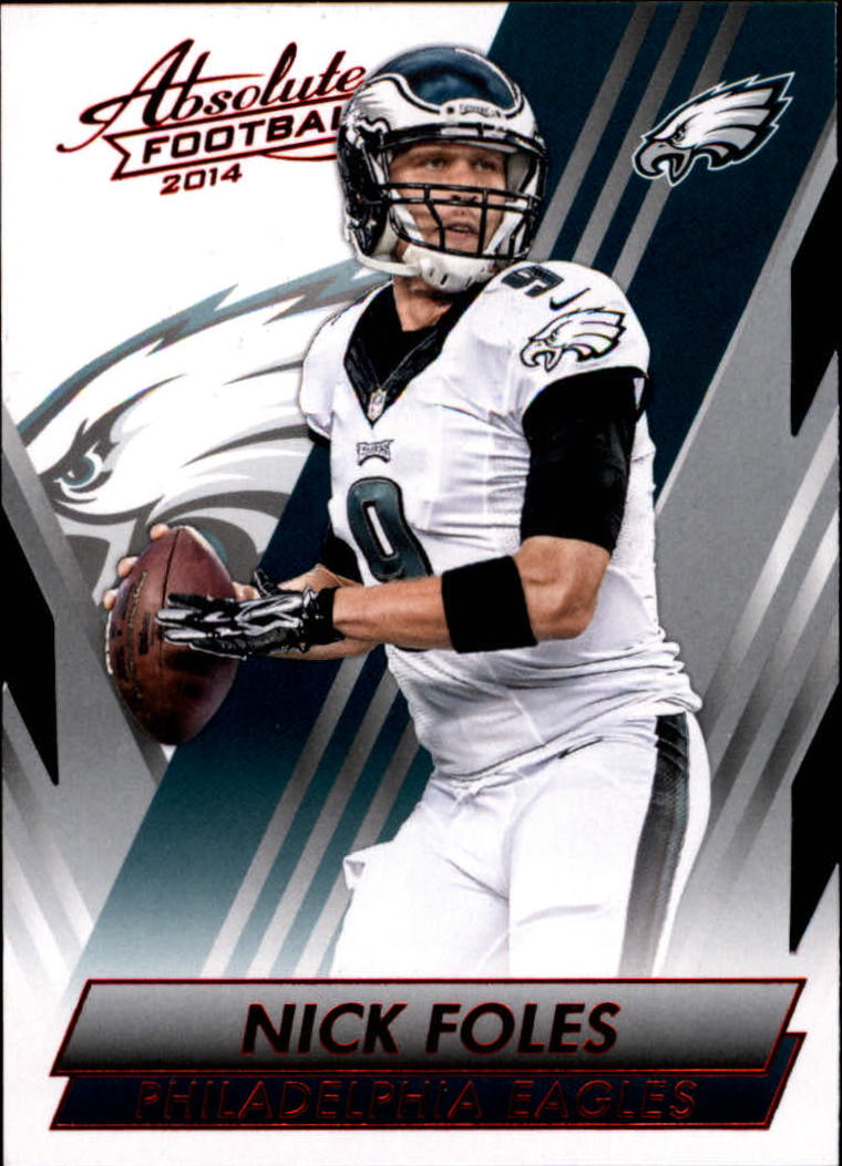 2014 Absolute Retail Red #50 Nick Foles (15-X298-NFLEAGLES)