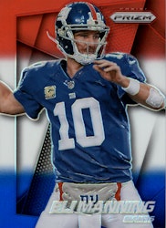 2014 Panini Prizm Prizms Red White and Blue #23 Eli Manning (80-X313-NFLGIANTS)