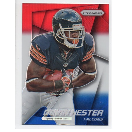 2014 Panini Prizm Prizms Red White and Blue #99 Devin Hester (20-X275-NFLFALCONS)