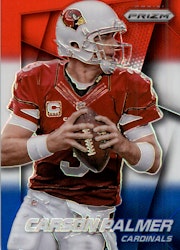 2014 Panini Prizm Prizms Red White and Blue #141 Carson Palmer (20-X310-NFLCARDINALS)