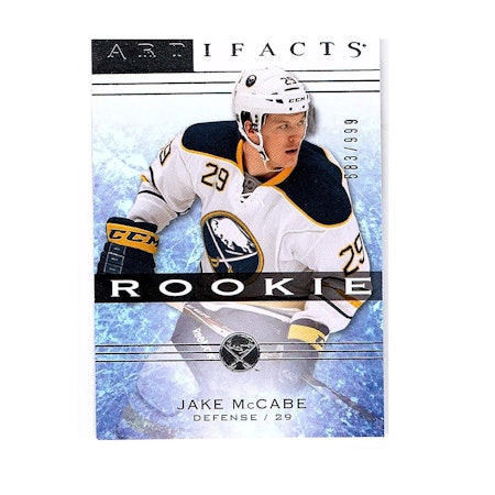 2014-15 Artifacts #130 Jake McCabe RC (15-X7-SABRES)