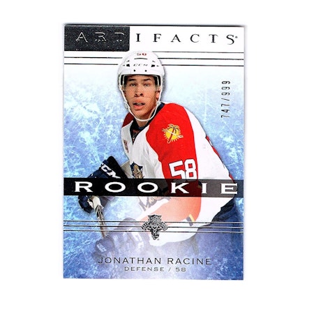 2014-15 Artifacts #134 Jonathan Racine RC (15-X6-NHLPANTHERS)