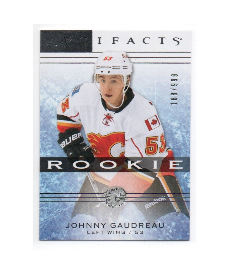 2014-15 Artifacts #146 Johnny Gaudreau RC (60-X160-FLAMES)
