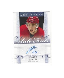 2014-15 Artifacts Autofacts #ATJ Tomas Jurco H (40-X121-RED WINGS)