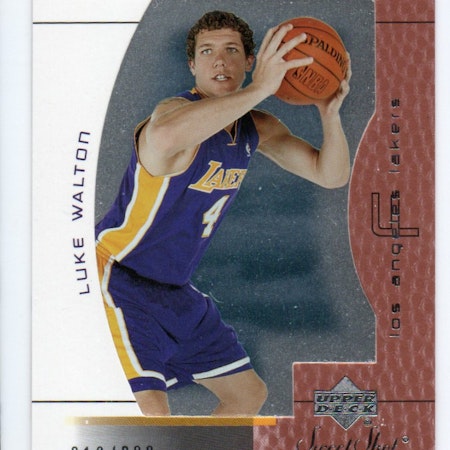 2003-04 Sweet Shot #121 Luke Walton RC (25-X308-NBALAKERS)