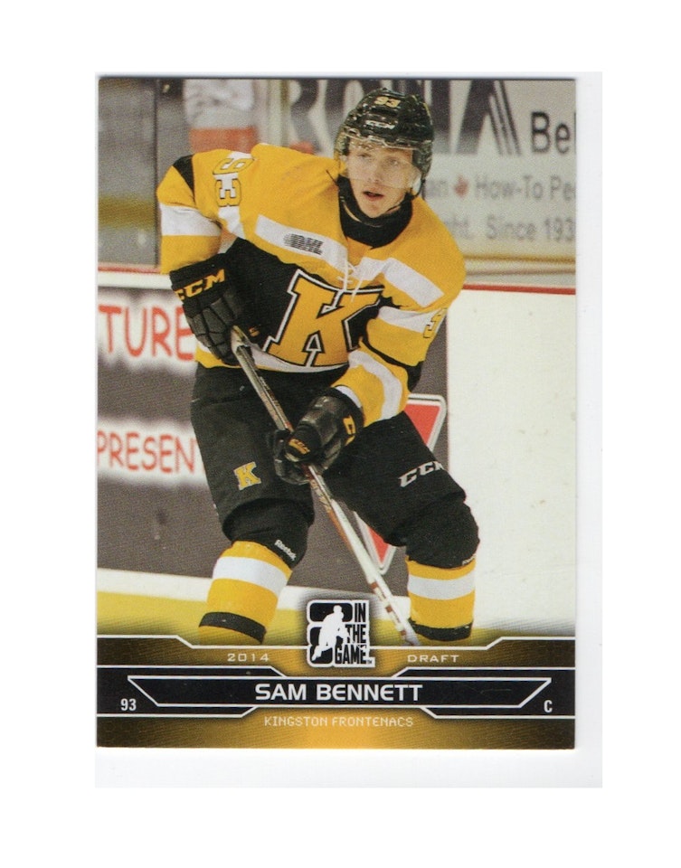 2014-15 ITG Draft Prospects #1 Sam Bennett (20-X66-FLAMES)