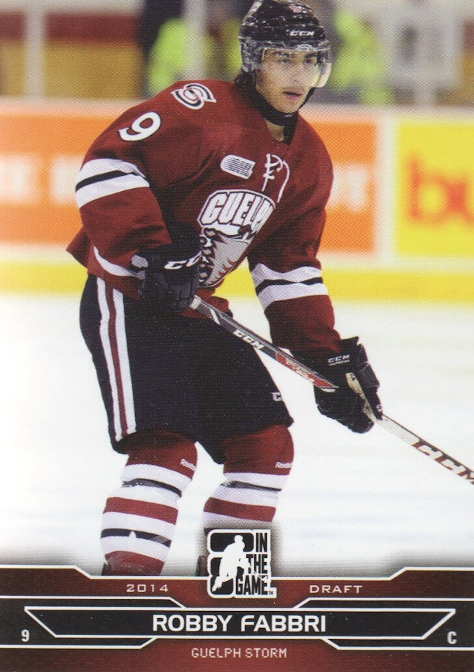 2014-15 ITG Draft Prospects #21 Robby Fabbri (15-X14-OTHERS)
