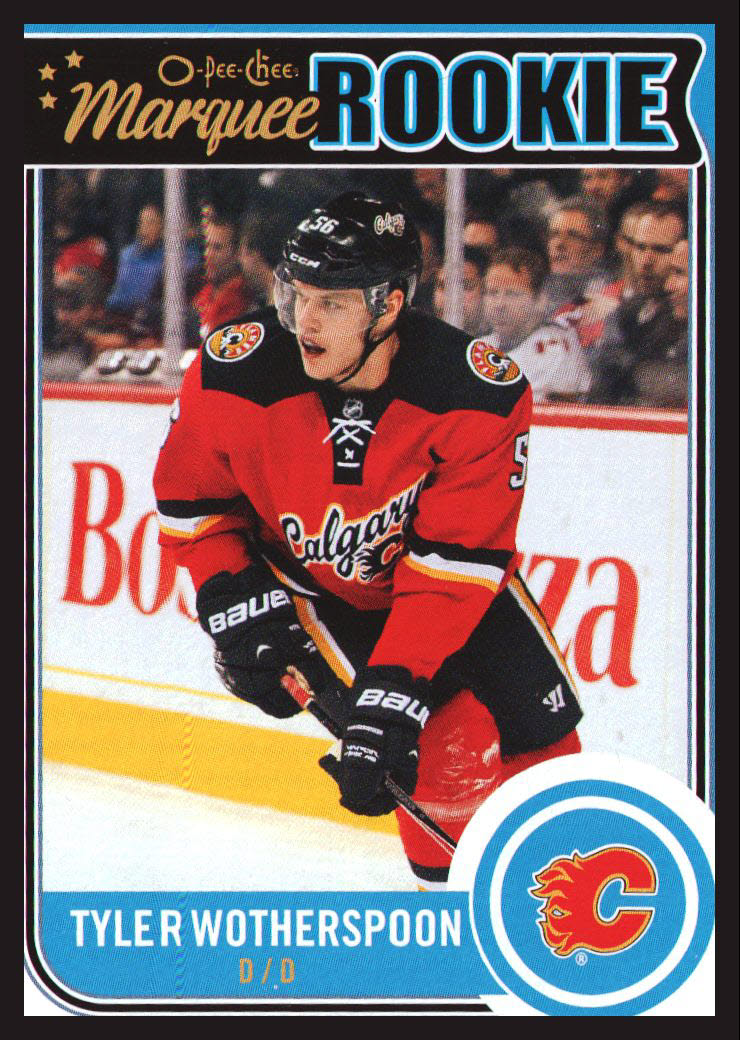 2014-15 O-Pee-Chee #543 Tyler Wotherspoon RC (12-X55-FLAMES)