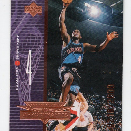 1998-99 Upper Deck AeroDynamics Bronze #A2 Shawn Kemp (20-X309-NBACAVALIERS)