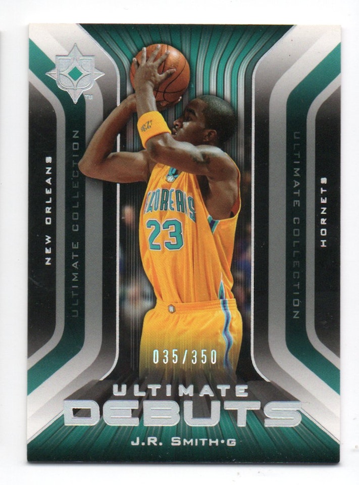 2004-05 Ultimate Collection Debuts #UD18 J.R. Smith (20-X309-NBAHORNETS)