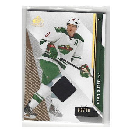 2014-15 SP Game Used Gold Spectrum Materials #60 Ryan Suter (50-X94-NHLWILD)