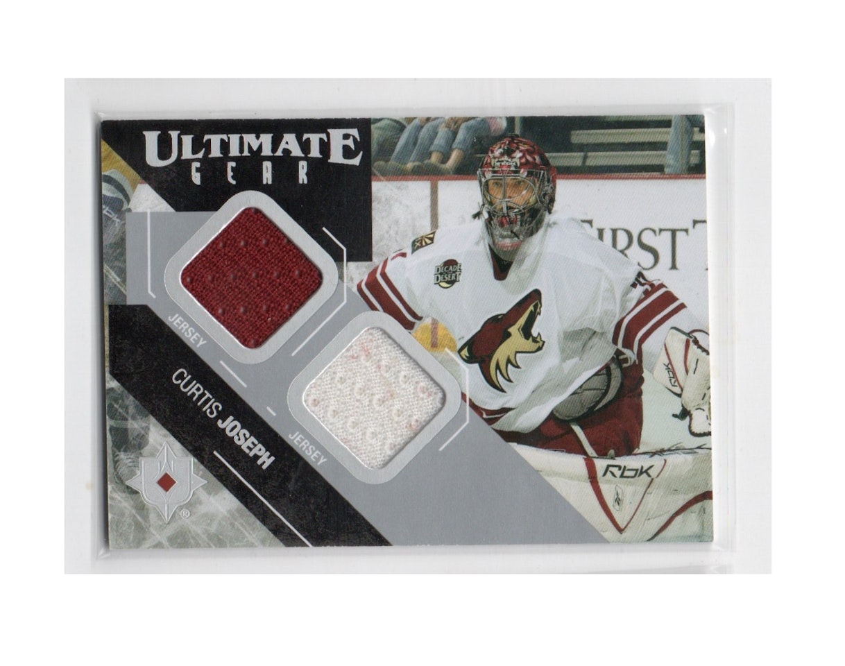 2014-15 Ultimate Collection Ultimate Gear #UGCJ Curtis Joseph A (40-X269-COYOTES)