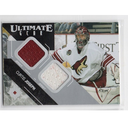 2014-15 Ultimate Collection Ultimate Gear #UGCJ Curtis Joseph A (40-X269-COYOTES)