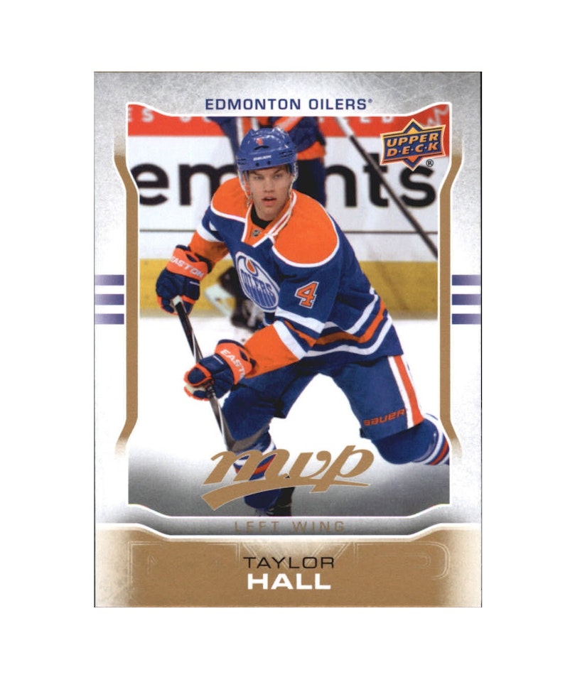 2014-15 Upper Deck MVP #213 Taylor Hall SP (15-X2-OILERS)