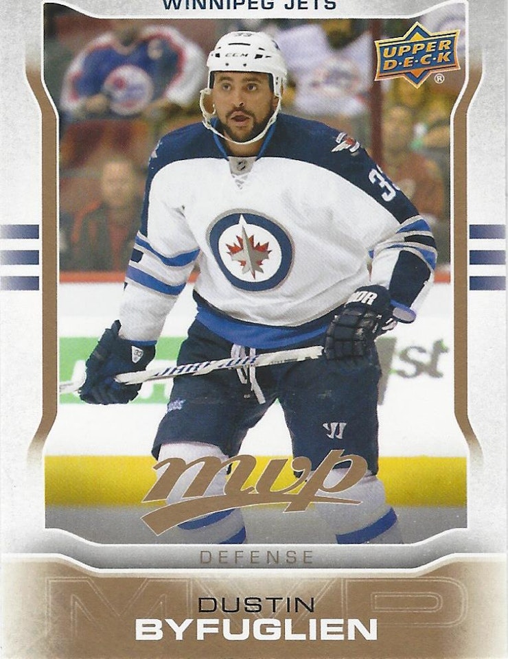 2014-15 Upper Deck MVP #276 Dustin Byfuglien SP (10-154x4-NHLJETS)