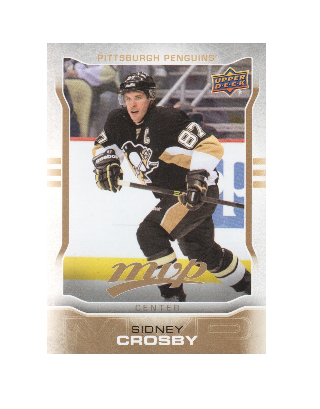 2014-15 Upper Deck MVP #287 Sidney Crosby SP (20-X68-PENGUINS)