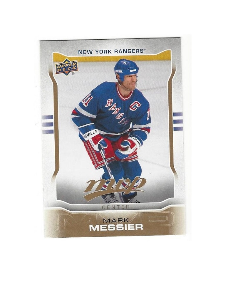 2014-15 Upper Deck MVP #297 Mark Messier SP (10-X120-RANGERS)