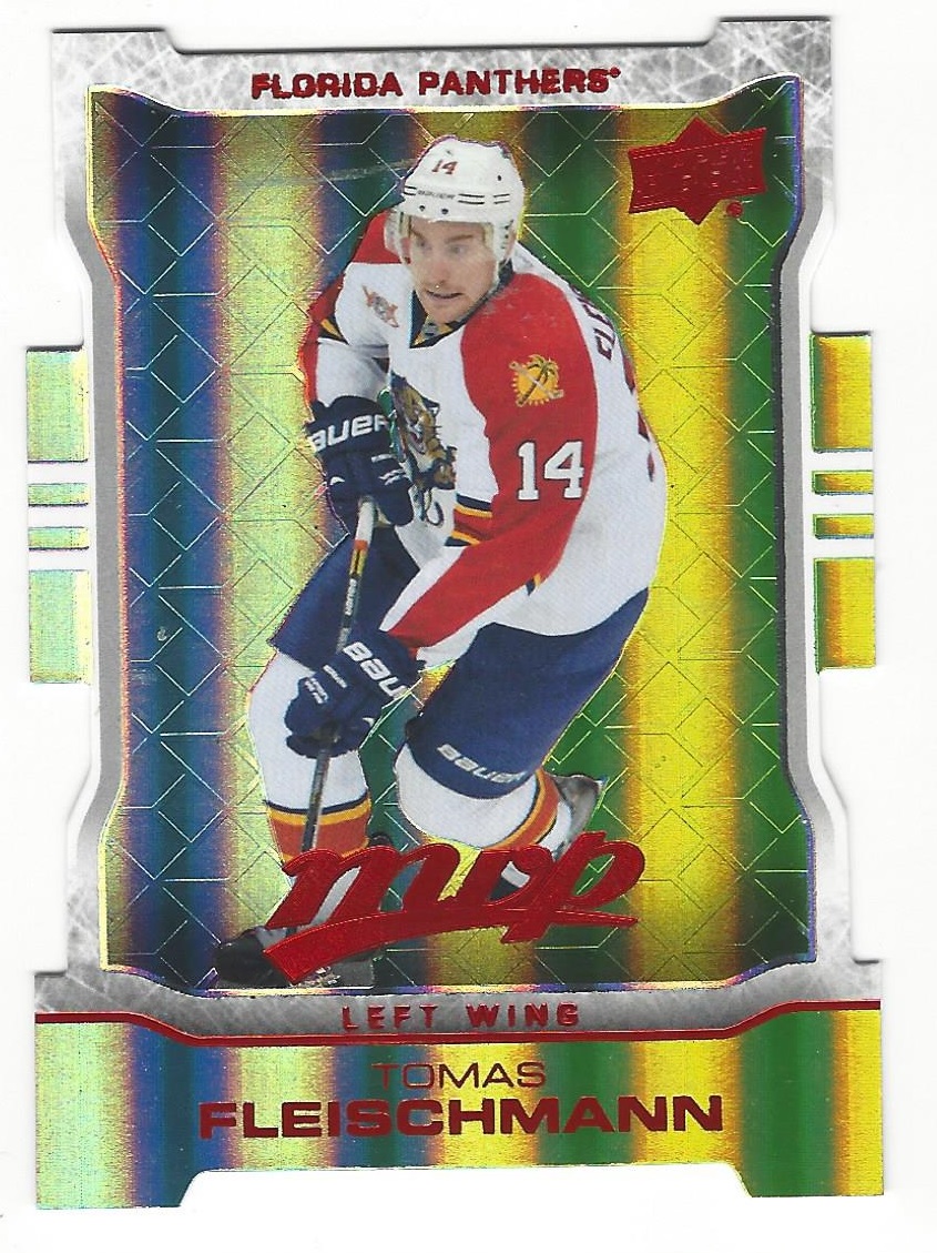 2014-15 Upper Deck MVP Colors and Contours #83 Tomas Fleischmann T3 (12-X104-NHLPANTHERS)
