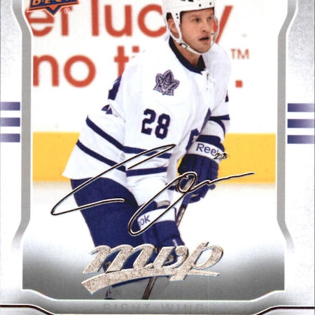 2014-15 Upper Deck MVP Silver Script #6 Colton Orr (10-X14-MAPLE LEAFS)