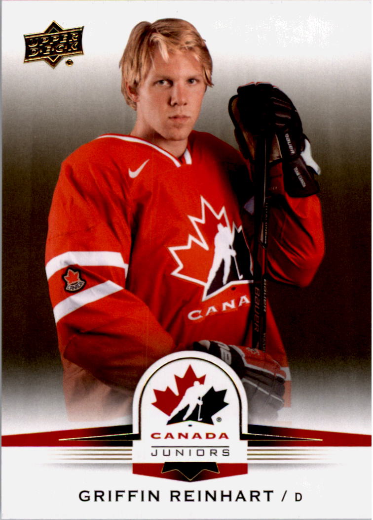 2014-15 Upper Deck Team Canada Juniors Gold #94 Griffin Reinhart (10-X313-CANADA)