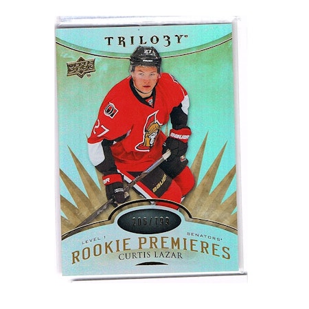 2014-15 Upper Deck Trilogy #113 Curtis Lazar RC (20-X23-SENATORS)