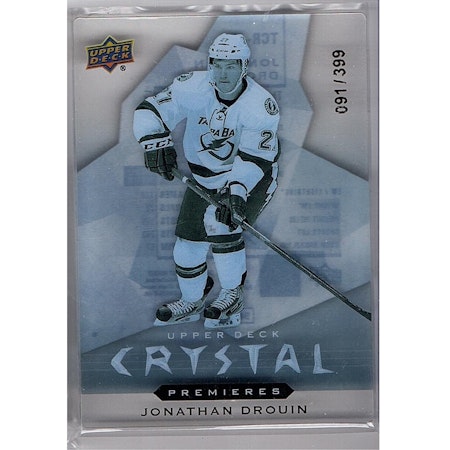 2014-15 Upper Deck Trilogy Crystal #TCRJD1 Jonathan Drouin (80-X29-LIGHTNING)